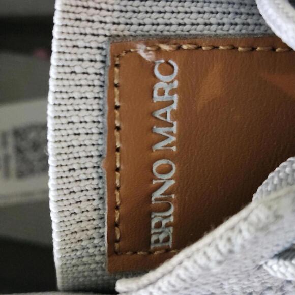 Bruno Marc Men's Grand-01 Grey Knit Oxfords Size 9 - Picture 8 of 9